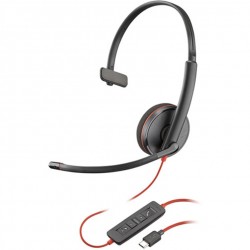 Plantronics Blackwire C3210 Monaural Wired USB-C UC Headset