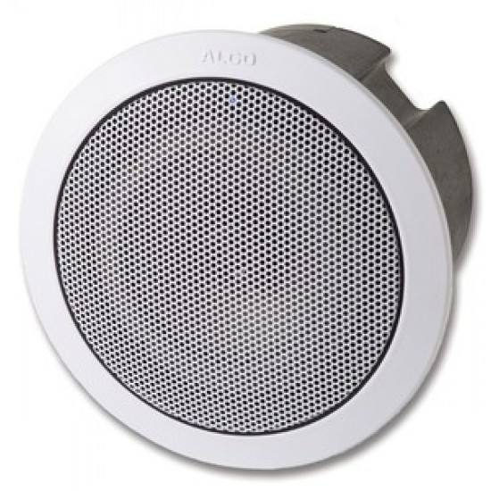 ALGO 8188 SIP CEILING SPEAKER FOR VOICE PAGING, EMERGENCY NOTIFICATION, AND BACKGROUND MUSIC.