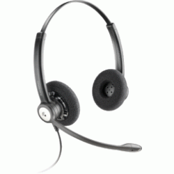 Plantronics Entera HW121N Binaural Wired Headset with Noise Cancelling